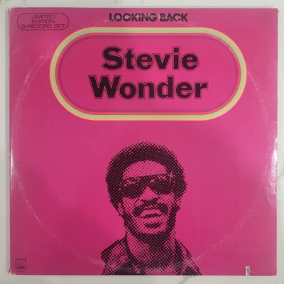 Stevie Wonder - Looking Back Triple Vinyl LP - 1977 - Ltd. Ed. Motown M-804LP3 - Image 1 of 4