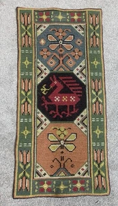Vintage Traditional Swedish Tapestry  wall hanging Wall Hanging 59x29cm - Picture 1 of 6
