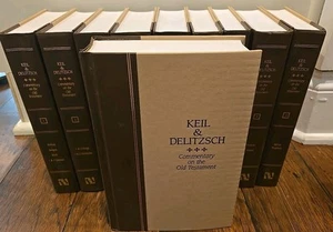 Complete Keil and Delitzsch Commentary on the Old Testament 10 Volume Set, Good - Imagen 1 de 15