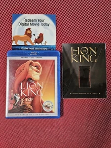 The Lion King (Blu-ray, 1994) & Film Cell RARE OOP-NO SLIP-NEAR MINT! - Picture 1 of 3