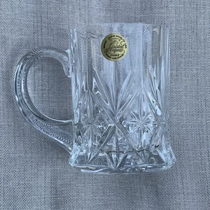 NUOVA tazza da caffè Cristal d'Arques-Durand Chantilly Taille Beaugency cristallo trasparente - Foto 1 di 10