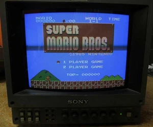 Defective Color Sony PVM-8041Q 8" Trinitron RGB CRT Color Monitor AS-IS - Picture 1 of 11