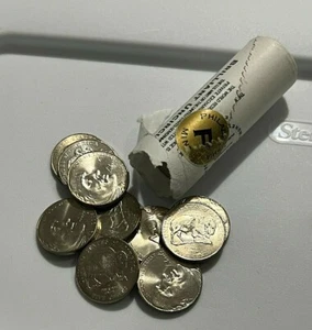 2005 P Rolls World Reserve Monetary Exchange Jefferson Bison Nickel 40Coins - Picture 1 of 7
