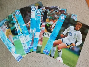 Genuino Firmado a Mano Leeds United 1992 Calendario 91 92 Temporada División 1 Campeones - Imagen 1 de 12