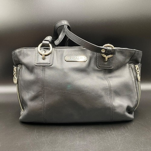 Coach F19252 Borsa da Galleria in Pelle Nera