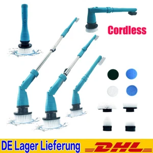 Turbo Scrub Elektrische Akku-Reinigungsbürste Spin Reinigung Für Makita 18v - Bild 1 von 11