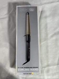 Nueva varita rizadora de cerámica turmalina INFINITIPRO BY CONAIR; 1 1/4 pulgadas - 3/4 pulgadas - Imagen 1 de 4