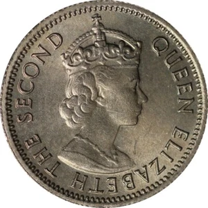 Malaya & British Borneo 1961 5 cents Queen Elizabeth II UNC - Picture 1 of 3