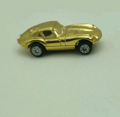 🔥 MICRO MACHINES JAGUAR XK-E COUPE # 3 RARE LIMITED EDITION GOLD 🔥 - Image 1 of 2