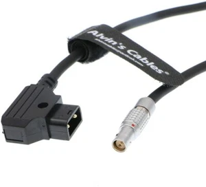 2 Pin Female to D-tap Power Cable for Red Komodo Camera 19.7inches - Picture 1 of 5