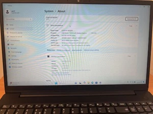 Lenovo V15 G3 AMD Ryzen 7 16GB RAM 512GB SSD 15.6 Inch Windows 11 Pro - Picture 1 of 6