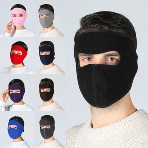 Winter Thermal Full Face Mask Windproof Cycling Warm Face Cover for Men Women - Picture 1 of 26