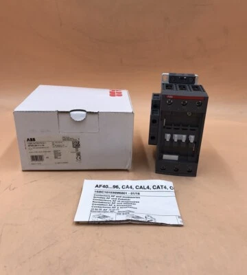 HOUSTON STOCK NEW ABB AF40-30-11-14 CONTACTOR 70 AMP 690V FREE 2DAY AIR SHIPPING - Image 1 of 4