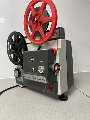 Silma S99 Proiettore pellicola film doppio formato Super 8 8 mm manutenzione completa - Immagine 1 di 4