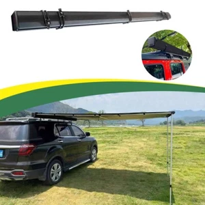 Universal Car Side Awning Pullout Tent Etractable Waterproof For SUV/Truck Camp - Picture 1 of 6