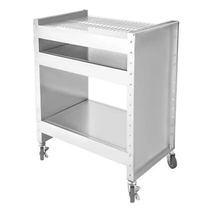 Langlebig Grillwagen aus Edelstahl, Mobiler Barbecue-Wagen, Picknickwagen - Bild 1 von 13