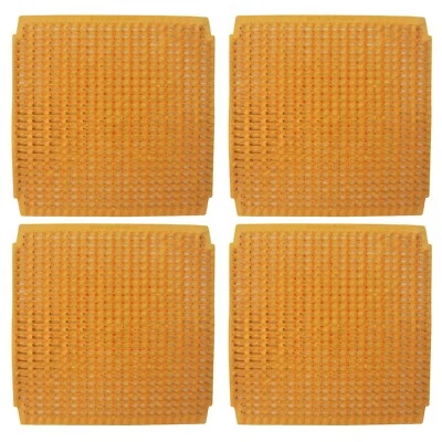 RITE FARM PRODUCTS 4 PACK OF WASHABLE POLY NESTING BOX PAD MAT BOTTOM FOR CHICKEN COOP POULTRY NEST