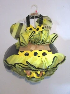 A Wish Come True Girls Bumblebee Halloween Costume Size XS (2-4) EUC!!! - Picture 1 of 5