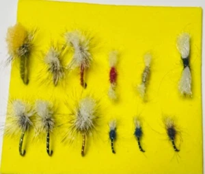 Dry Trout Fly Fishing Flies selection x12 - pack 3 - Picture 1 of 3