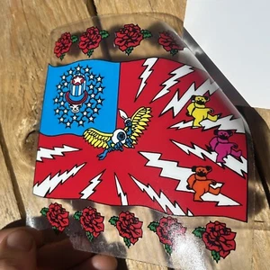 Vintage Grateful Dead 5" Window Transfer Decal Sticker New Old Stock - Bild 1 von 2