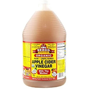 Bragg Organic Apple Cider Vinegar w/Mother- 1 Gallon (128 fl oz) Jug - Picture 1 of 1