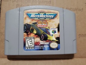 Micro Machines 64 Turbo (Nintendo 64, 1999) - Picture 1 of 3