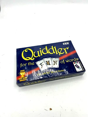 Quiddler Educational Card Game "The Short Word Game" 8 Yrs +, 1-8 Players SEALED - Image 1 of 2
