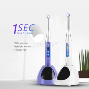 Luce di polimerizzazione LED wireless dentale 1 sec per curare 3200mW alta potenza 385nm-515nm - Foto 1 di 24