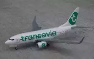 Super Sale 737 700 Transavia Livery Twin 50mm EDF 1300mm Wingspan RC Airliner - Picture 1 of 11
