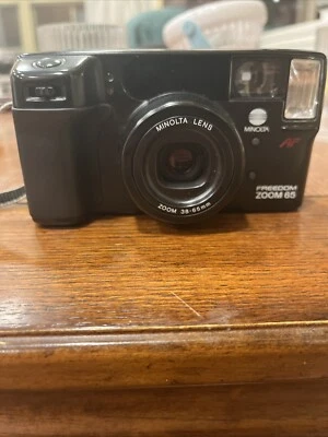 Minolta Freedom Zoom 65 Point and Shoot Film Camera 35 mm Film Camera UNTESTED - Image 1 of 4