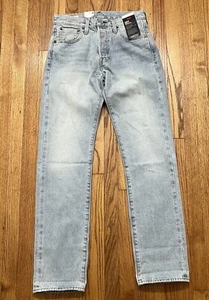 Levi's® Premium 501® Original Fit Selvedge Light Wash Big "E" Men's Size 29x32 - Picture 1 of 11