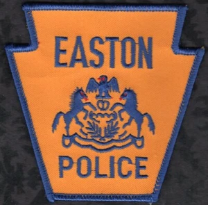 Easton Pennsylvania Police Patch Key Hole Design - Picture 1 of 1