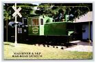 Postcard: Rail: 1996 Mad River & NKP Railroad Museum, 1943 Switcher - Unposted