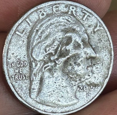 Skeleton Error 2022 D ANNA MAY WONG AMERICAN WOMEN 25c Coin | - Image 1 of 4