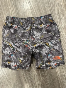The North Face Boys Printed Shorts with Elastic Waistband Size 6 NWOT - Picture 1 of 4