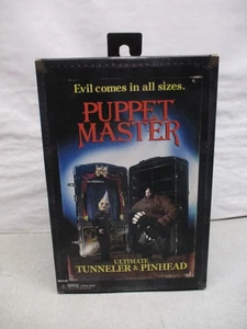 Neca Reel Toys Puppet Master Ultimate Tunneler and Pinhead - Picture 1 of 3