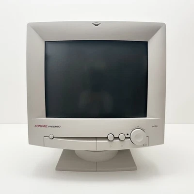 Vintage COMPAQ Presario 1425 14″ Colour Monitor PC Display - TESTED & WORKING - Image 1 of 4