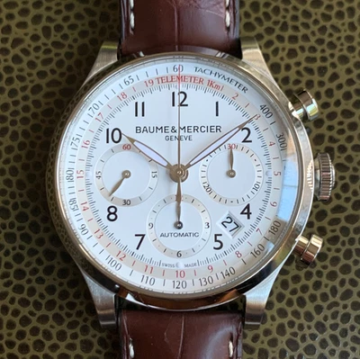 Baume & Mercier Capeland Automatic Chronograph Ref. 65726 Wristwatch - Excellent - Image 1 of 4