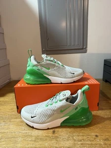 Men's Size 9- SAMPLE Nike Air Max 270 Light Silver Green Black AH8050-027 - Picture 1 of 8