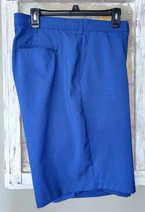 BEN HOGAN Men's Poly Blend Chino Golf Shorts Size 46 Blue Perfect - Picture 1 of 5