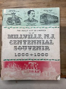 1966 Millville, N.J. Centennial Souvenir Booklet Advertisement History B24 - Picture 1 of 11
