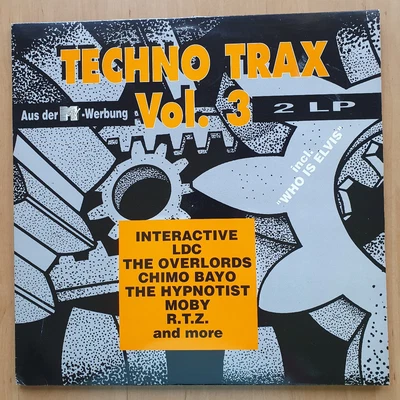 Techno Trax Vol. 3 2LP 1991 (NM/NM) - Various - Bild 1 von 4