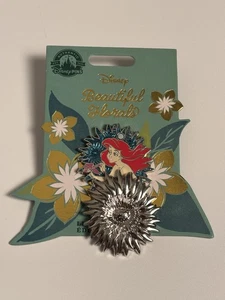 Disney Parks Pin Ariel The Little Mermaid Beautiful Florals LE 4000 #149145 - Picture 1 of 8