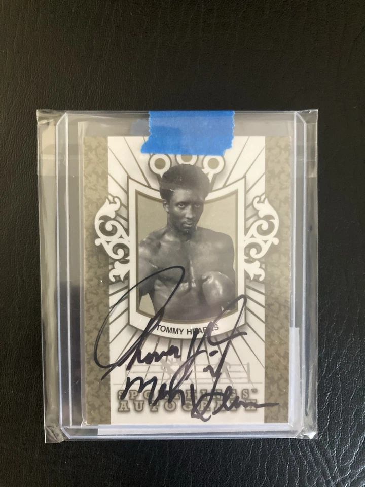 2013 Sportkings Thomas Hearns Gold Boxing Autograph Card - Image 1 of 2