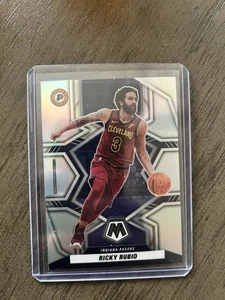 Ricky Rubio Silver Prizm Mosaic  - Picture 1 of 2