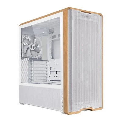 Lian Li LANCOOL 217, White, Mid Tower, Tempered Glass, USB-C, 5x PWM Airflow Fan - Image 1 of 4