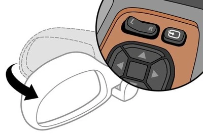 For Dodge Grand Caravan 12-17 Mopar Driver Side View Mirror Glass Foldaway Foto 1 de 2