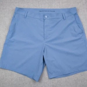 Pantaloncini Rhone Uomo 34 Blu Golf Performance Commuter 8" Elasticizzati 5 Tasche Difetti - Foto 1 di 16