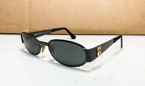 Gianni Versace MOD S78 COL 89M Vintage Genuine Oval Metal 90s Made In Italy - Picture 1 of 6