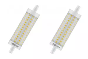 2x OSRAM LED Star Line R7s Stab 12,5W=100W warmweiß 118mm EEK:E (Spektrum A-G) - Bild 1 von 3